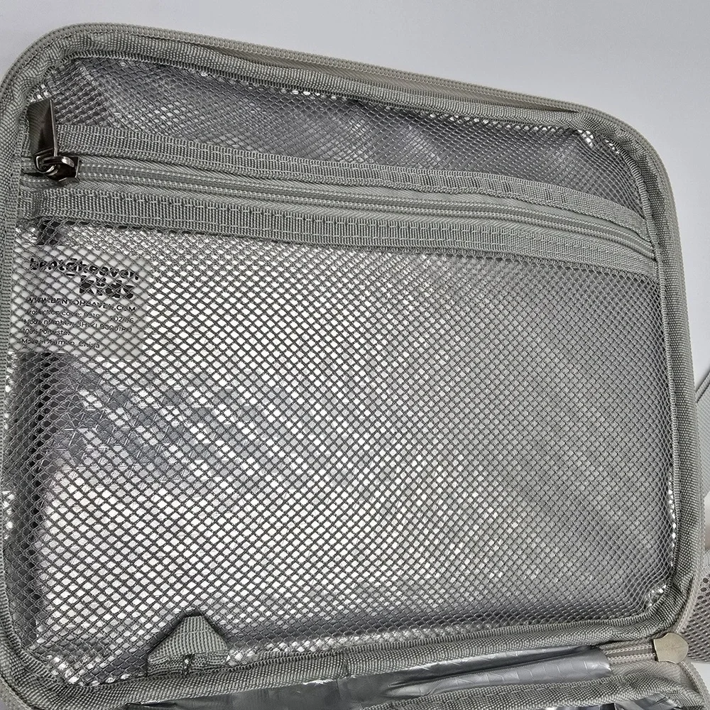 Insulated Lunch Bag Bentobeaven DJ Octopus Crab Gray‎ Yellow Shoulder Strap Kids